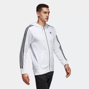 Áo khoác ESSENTIALS 3-STRIPES HOODIE Trắng