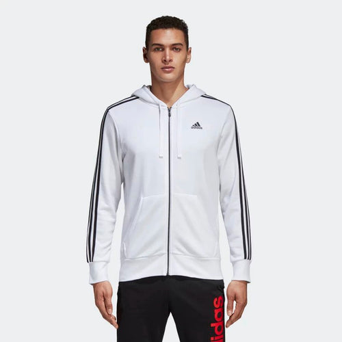 Áo khoác ESSENTIALS 3-STRIPES HOODIE Trắng
